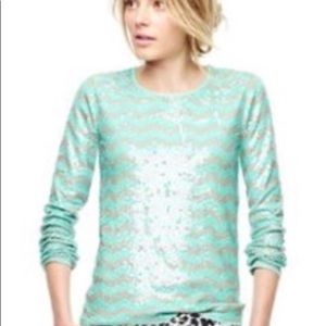 ✨SOLD✨ J Crew Sequin Top